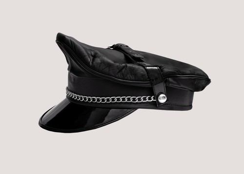 Genuine leather black army - genuine,
