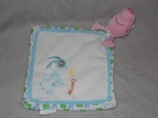 G is for George comforter soft toy white blankie Peppe Pig