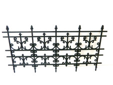 Dolls house fencing black - dolls,