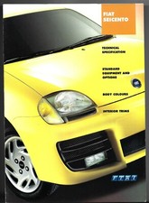 Fiat Seicento Specifications