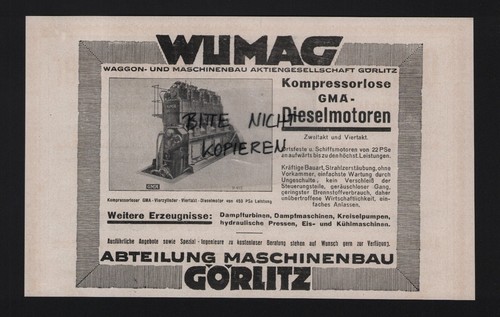 Görlitz advertising 1928 - advertising,