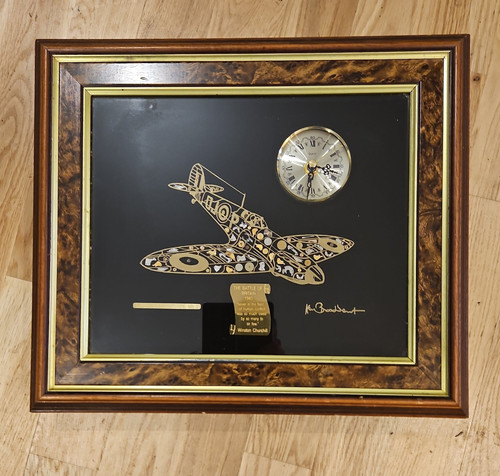 Framed supermarine spitfire - framed,