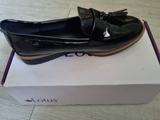 Lotus Women Shoes Size 5 Black