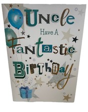 UNCLE BIRTHDAY Card 7x5” card