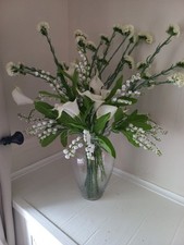 Calla Lilies Artificial Flowers, Silk