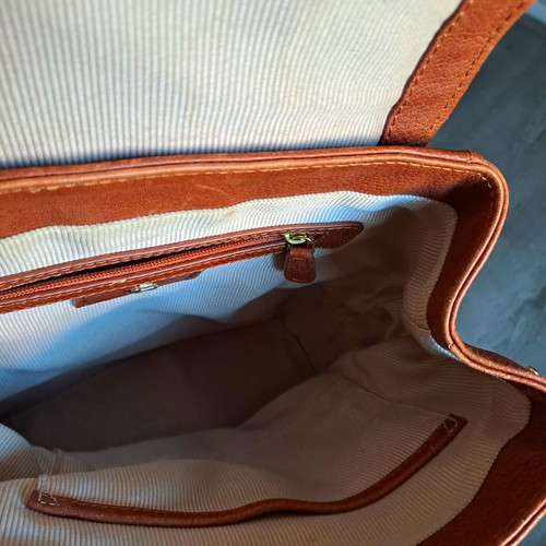 Radley brown leather daypack - radley,