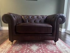 Real Leather Chesterfield Love