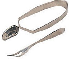 Snail esgarot tong - &, fork