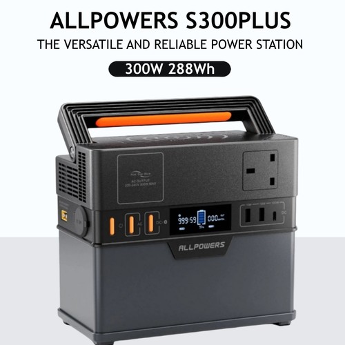 Allpowers 300w 288wh portable - 300w,