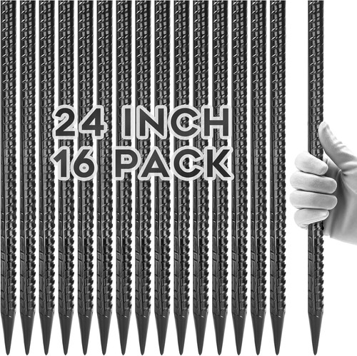 Inches rebar stakes - 24,