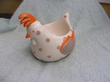 Ceramic Chicken 9 x 6.5 Inches VGC