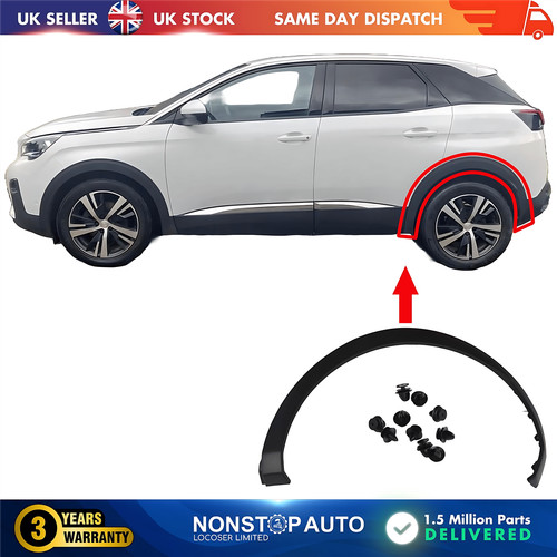 Wheel arch moulding trim - trim, rear