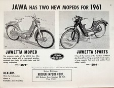 1961 JAWA Jawetta Sports Moped