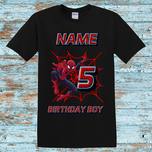 Spider man personalised kids - spider-man,
