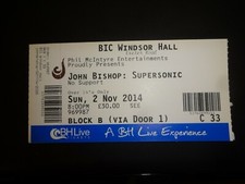 John Bishop Supersonic Tour