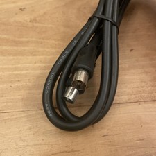 Black 3C2V Coaxial Cable 75 OHM