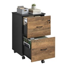 2 Drawer Rolling File Cabinet