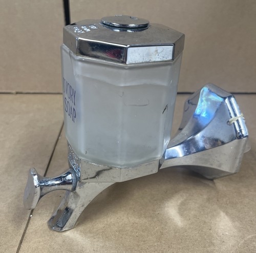 Vintage ivory soap dispenser - ivory,