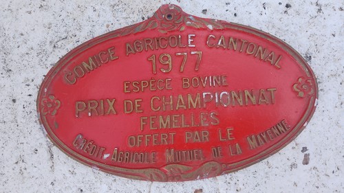 French plaque agricultural - french,
