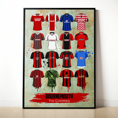 Bournemouth painted shirt - painted,
