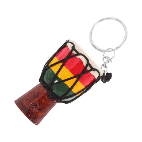 Drum keychain african - drum,