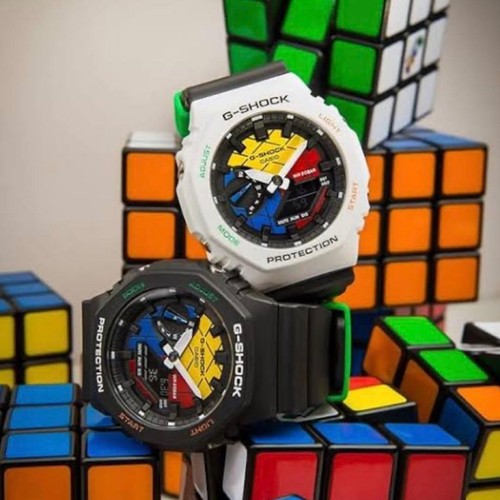 Casio shock gae 2100rc - casio, g-shock