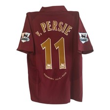 Robin van Persie Signed Shirt EXACT PROOF JERSEY ARSENAL 05 06 HIGHBURY