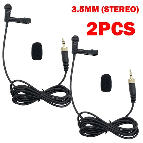 Lapel lavalier microphone - 2x,