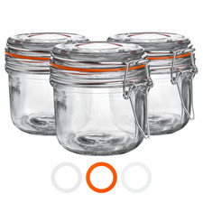 Glass Storage Jars Airtight
