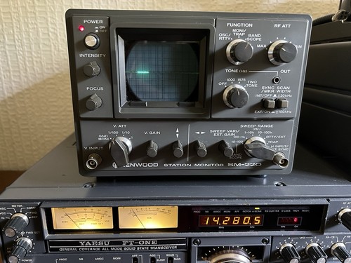 Kenwood sm220 station monitor - sm220,