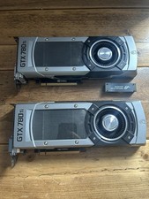 2 X NVIDIA GeForce GTX 780 Ti 3GB GDDR5 Graphics Cards Tested Working SLI