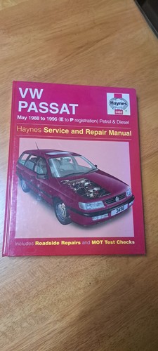 Haynes passat 1988 - haynes, vw