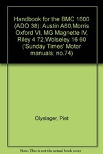 Handbook for the BMC 1600 (ADO