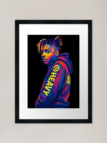 Juice wrld pop art - wrld, framed