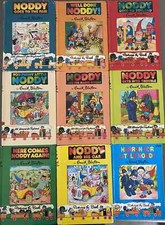 Vintage Enid Blyton Noddy Books Collection - Set of 9 Classic Children's Books