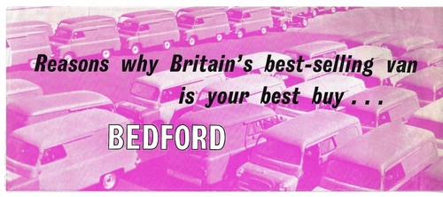 Bedford van 1959 uk - bedford, 1959-60