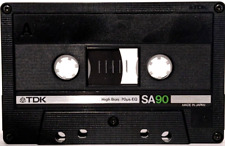 TDK SA90 - 90 Minutes Type II / Chrome (1983-84) Blank Cassette Tape -