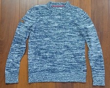 Superdry Blue And White Jumper