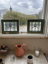 Stained Leaded fanlight Windows