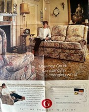 G Plan 3 Piece Suite Cheyney Court Design Integrated Footrest Mechanism 