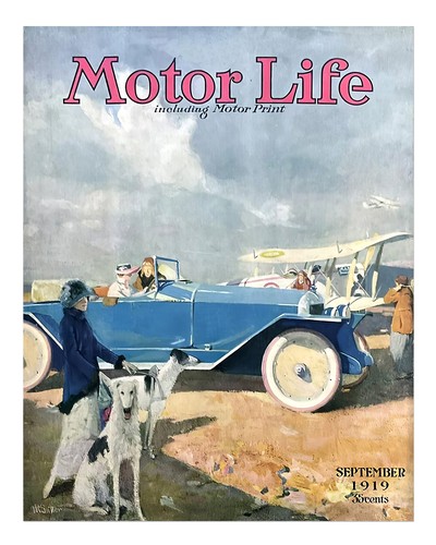 Vintage motor life magazine - vintage,
