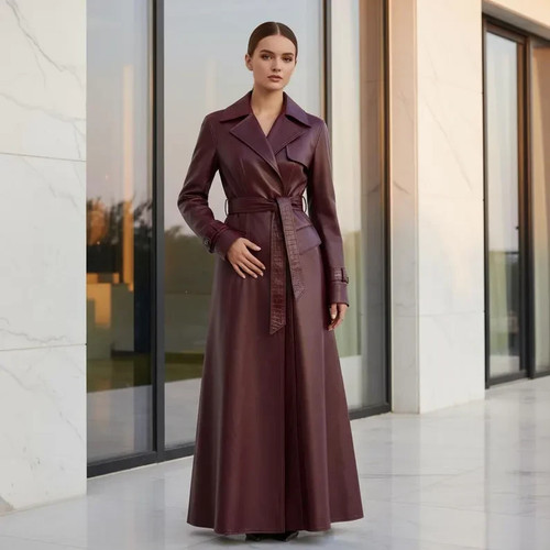 Handmade women burgundy - women’s,