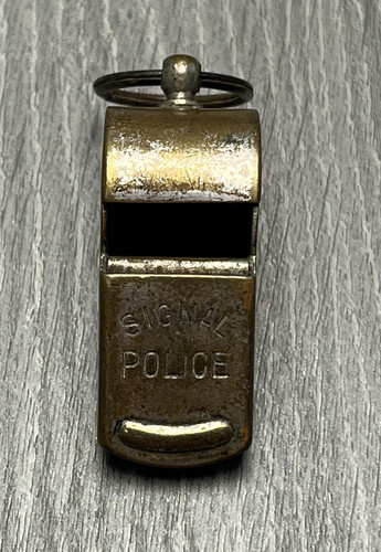Vintage signal police - signal,