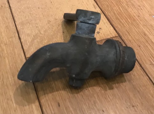 Large victorian brass tap - victorian,