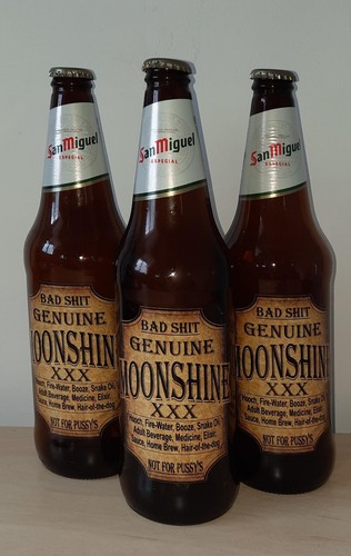 Badshit moonshine labels wine - badshit,