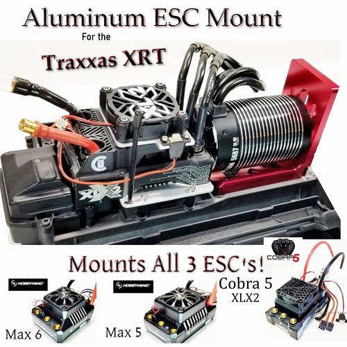 Rcp esc mount aluminum - aluminum, in