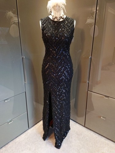 Quiz black sequin - quiz,