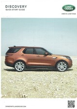 LAND ROVER DISCOVERY (L462 SERIES) ORIGINAL 2018 QUICK START OWNERS GUIDE