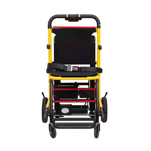 Electric folding wheelchair