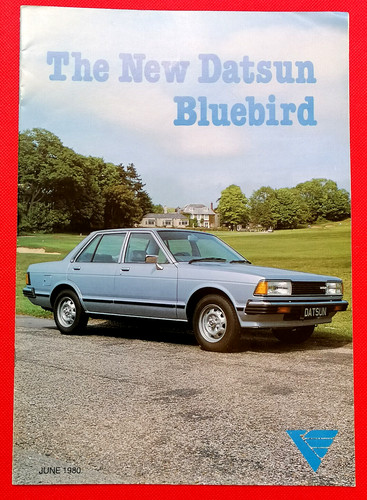 1980 datsun bluebird - datsun,